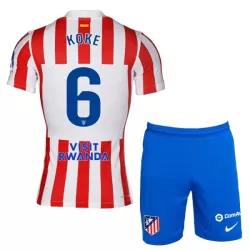 Günstige Atlético Madrid Koke 6 Kindertrikot Heim 2025/26 Kurzarm Günstige Atlético Madrid Koke 6 Kindertrikot Heim 2025/26 Kurzarm