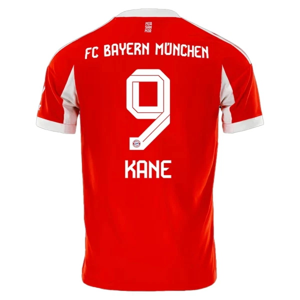 Günstige FC Bayern München Harry Kane 9 Herrentrikot Heim 2025/26 Kurzarm Günstige FC Bayern München Harry Kane 9 Herrentrikot Heim 2025/26 Kurzarm