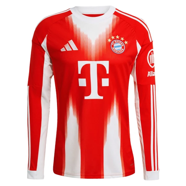 Günstige FC Bayern München Herrentrikot Heim 2025/26 Langarm Günstige FC Bayern München Herrentrikot Heim 2025/26 Langarm