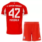 Günstige FC Bayern München Jamal Musiala 42 Kindertrikot Heim 2025/26 Kurzarm