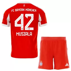 Günstige FC Bayern München Jamal Musiala 42 Kindertrikot Heim 2025/26 Kurzarm Günstige FC Bayern München Jamal Musiala 42 Kindertrikot Heim 2025/26 Kurzarm