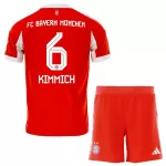 Günstige FC Bayern München Joshua Kimmich 6 Kindertrikot Heim 2025/26 Kurzarm
