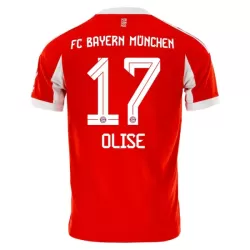 Günstige FC Bayern München Olise 17 Herrentrikot Heim 2025/26 Kurzarm Günstige FC Bayern München Olise 17 Herrentrikot Heim 2025/26 Kurzarm
