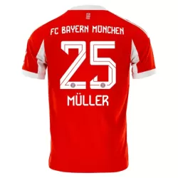 Günstige FC Bayern München Thomas Muller 25 Herrentrikot Heim 2025/26 Kurzarm Günstige FC Bayern München Thomas Muller 25 Herrentrikot Heim 2025/26 Kurzarm