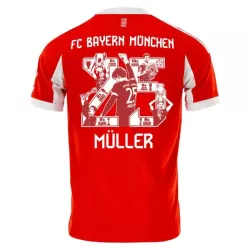 Günstige FC Bayern München Thomas Muller 25 Herrentrikot Heim 2025/26 Kurzarm - Speziell Günstige FC Bayern München Thomas Muller 25 Herrentrikot Heim 2025/26 Kurzarm - Speziell
