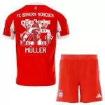Günstige FC Bayern München Thomas Muller 25 Kindertrikot Heim 2025/26 Kurzarm - Speziell