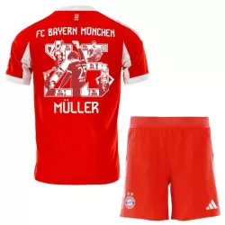 Günstige FC Bayern München Thomas Muller 25 Kindertrikot Heim 2025/26 Kurzarm - Speziell Günstige FC Bayern München Thomas Muller 25 Kindertrikot Heim 2025/26 Kurzarm - Speziell