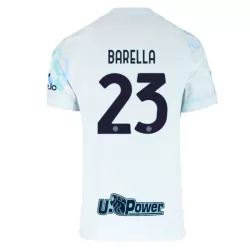 Günstige Inter Mailand Barella 23 Herrentrikot Auswärts 2025/26 Kurzarm Günstige Inter Mailand Barella 23 Herrentrikot Auswärts 2025/26 Kurzarm