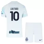 Günstige Inter Mailand Lautaro Martinez 10 Kindertrikot Auswärts 2025/26 Kurzarm