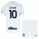 Günstige Inter Mailand Lautaro Martinez 10 Kindertrikot Auswärts 2025/26 Kurzarm Günstige Inter Mailand Lautaro Martinez 10 Kindertrikot Auswärts 2025/26 Kurzarm