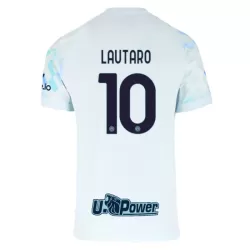Günstige Inter Mailand Lautaro Martinez 10 Kindertrikot Auswärts 2025/26 Kurzarm