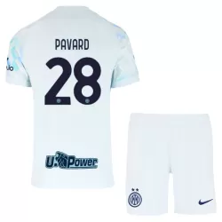 Günstige Inter Mailand Pavard 28 Kindertrikot Auswärts 2025/26 Kurzarm Günstige Inter Mailand Pavard 28 Kindertrikot Auswärts 2025/26 Kurzarm
