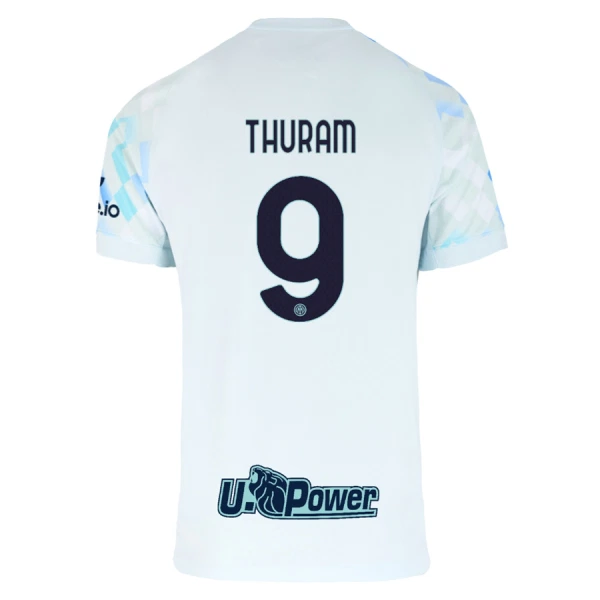 Günstige Inter Mailand Thuram 9 Herrentrikot Auswärts 2025/26 Kurzarm Günstige Inter Mailand Thuram 9 Herrentrikot Auswärts 2025/26 Kurzarm