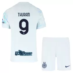 Günstige Inter Mailand Thuram 9 Kindertrikot Auswärts 2025/26 Kurzarm Günstige Inter Mailand Thuram 9 Kindertrikot Auswärts 2025/26 Kurzarm