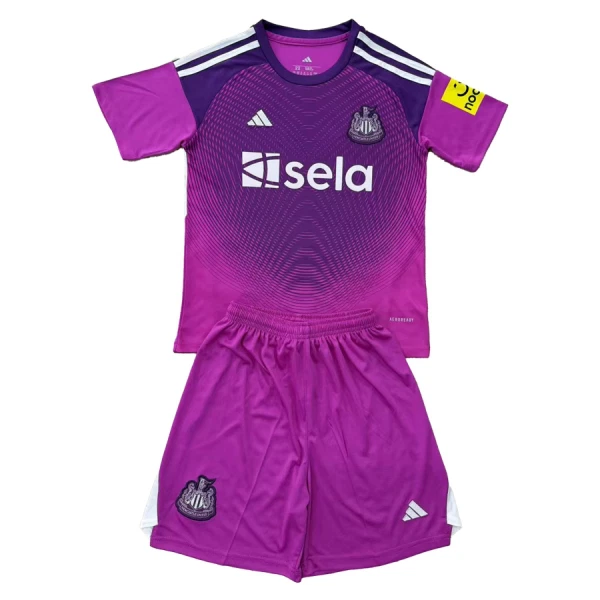 Günstige Newcastle United Torwart Kindertrikot 2025/26 Kurzarm Lila Günstige Newcastle United Torwart Kindertrikot 2025/26 Kurzarm Lila