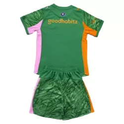 Günstige PSV Eindhoven Torwart Kindertrikot 2025/26 Kurzarm Grüne