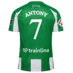 Günstige Real Betis Antony 7 Herrentrikot Heim 2025/26 Kurzarm