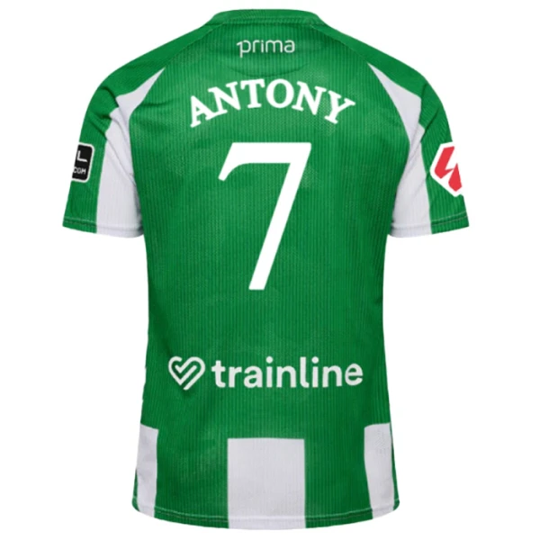 Günstige Real Betis Antony 7 Herrentrikot Heim 2025/26 Kurzarm Günstige Real Betis Antony 7 Herrentrikot Heim 2025/26 Kurzarm