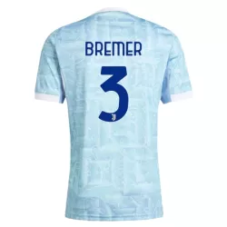 Günstige Juventus Turin Bremer 3 Kindertrikot Auswärts 2025/26 Kurzarm