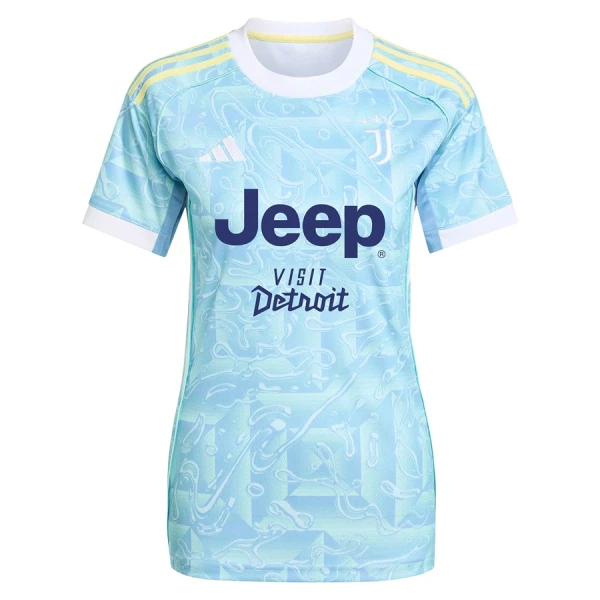 Günstige Juventus Turin Damentrikot Auswärts 2025/26 Kurzarm Günstige Juventus Turin Damentrikot Auswärts 2025/26 Kurzarm
