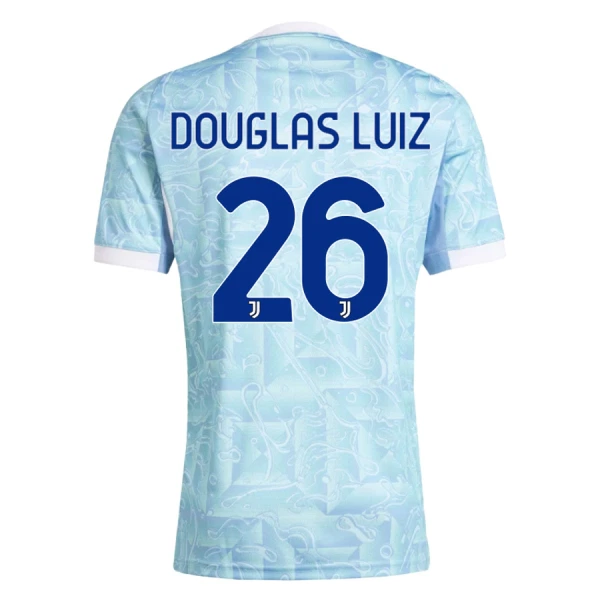Günstige Juventus Turin Douglas Luiz 26 Herrentrikot Auswärts 2025/26 Kurzarm Günstige Juventus Turin Douglas Luiz 26 Herrentrikot Auswärts 2025/26 Kurzarm