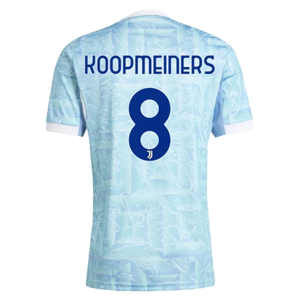 Günstige Juventus Turin Koopmeiners 8 Herrentrikot Auswärts 2025/26 Kurzarm Günstige Juventus Turin Koopmeiners 8 Herrentrikot Auswärts 2025/26 Kurzarm