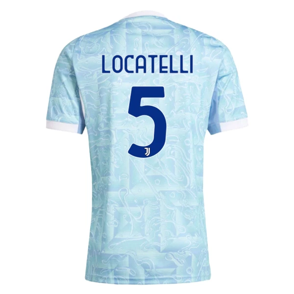 Günstige Juventus Turin Locatelli 5 Herrentrikot Auswärts 2025/26 Kurzarm Günstige Juventus Turin Locatelli 5 Herrentrikot Auswärts 2025/26 Kurzarm