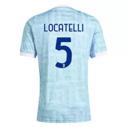 Günstige Juventus Turin Locatelli 5 Kindertrikot Auswärts 2025/26 Kurzarm