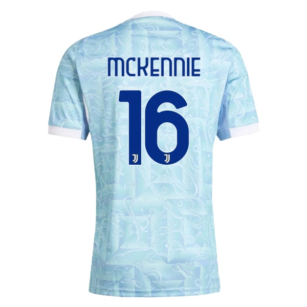 Günstige Juventus Turin McKennie 16 Herrentrikot Auswärts 2025/26 Kurzarm