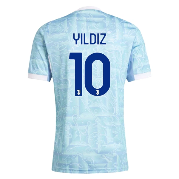 Günstige Juventus Turin Yildiz 10 Herrentrikot Auswärts 2025/26 Kurzarm Günstige Juventus Turin Yildiz 10 Herrentrikot Auswärts 2025/26 Kurzarm