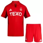 Günstige Aberdeen Kindertrikot Heim 2025/26 Kurzarm