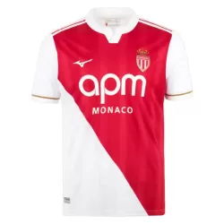 Günstige AS Monaco Herrentrikot Heim 2025/26 Kurzarm Günstige AS Monaco Herrentrikot Heim 2025/26 Kurzarm