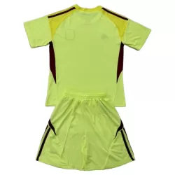 Günstige Aston Villa Torwart Kindertrikot 2025/26 Kurzarm Gelbe