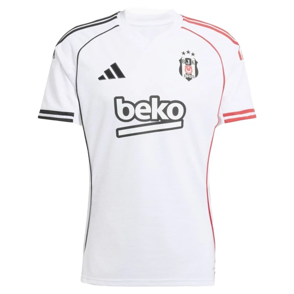 Günstige Besiktas Herrentrikot Heim 2025/26 Kurzarm Günstige Besiktas Herrentrikot Heim 2025/26 Kurzarm