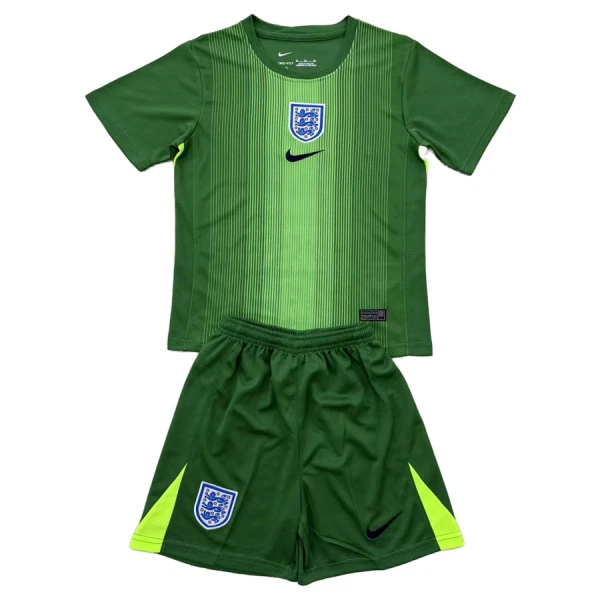 Günstige England Torwart Kindertrikot 2025 Kurzarm