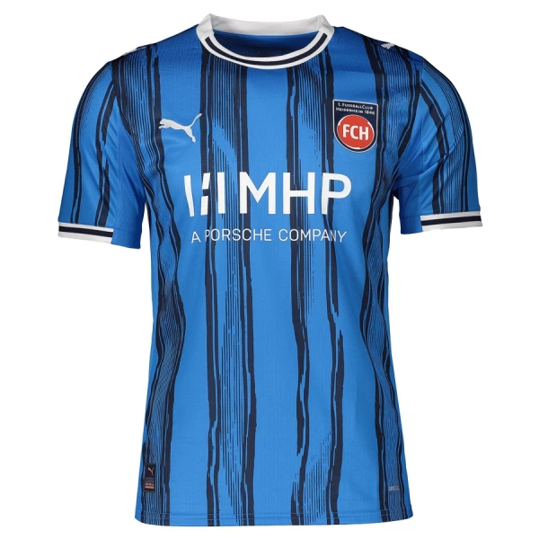 Günstige FC Heidenheim Herrentrikot Auswärts 2025/26 Kurzarm Günstige FC Heidenheim Herrentrikot Auswärts 2025/26 Kurzarm
