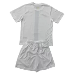 Günstige Finnland Kindertrikot Auswärts 2025 Kurzarm