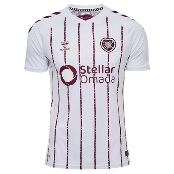 Günstige Heart of Midlothian Herrentrikot Auswärts 2025/26 Kurzarm Günstige Heart of Midlothian Herrentrikot Auswärts 2025/26 Kurzarm