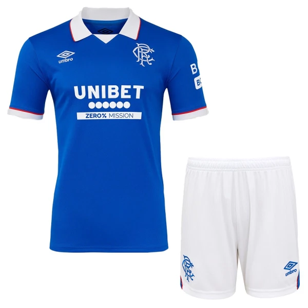 Günstige Rangers Kindertrikot Heim 2025/26 Kurzarm Günstige Rangers Kindertrikot Heim 2025/26 Kurzarm