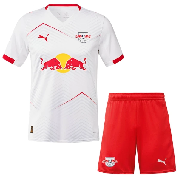 Günstige RB Leipzig Kindertrikot Heim 2025/26 Kurzarm Günstige RB Leipzig Kindertrikot Heim 2025/26 Kurzarm