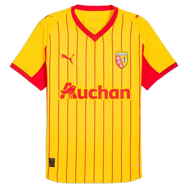 Günstige RC LENS Herrentrikot Heim 2025/26 Kurzarm Günstige RC LENS Herrentrikot Heim 2025/26 Kurzarm