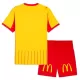 Günstige RC LENS Kindertrikot Heim 2025/26 Kurzarm