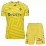 Günstige Real Betis Torwart Kindertrikot 2025/26 Kurzarm Gelbe