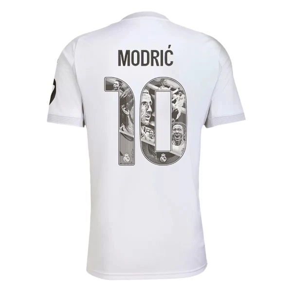 Günstige Real Madrid Modrić 10 Kindertrikot Heim 2025/26 Kurzarm - Speziell