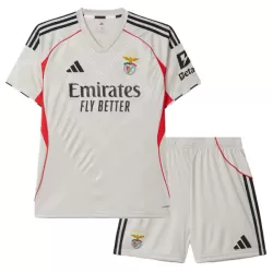 Günstige SL Benfica Kindertrikot Auswärts 2025/26 Kurzarm Günstige SL Benfica Kindertrikot Auswärts 2025/26 Kurzarm