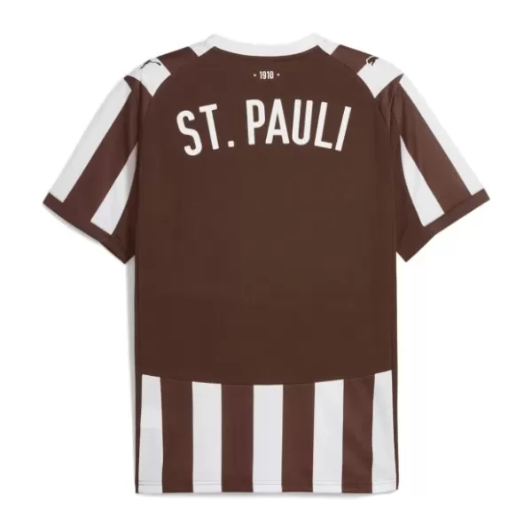 Günstige St Pauli Herrentrikot Heim 2025/26 Kurzarm