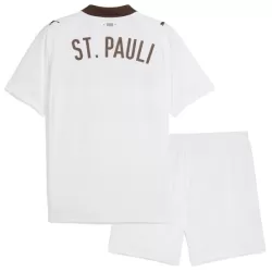 Günstige St Pauli Kindertrikot Auswärts 2025/26 Kurzarm