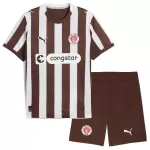 Günstige St Pauli Kindertrikot Heim 2025/26 Kurzarm