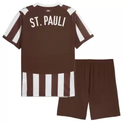 Günstige St Pauli Kindertrikot Heim 2025/26 Kurzarm