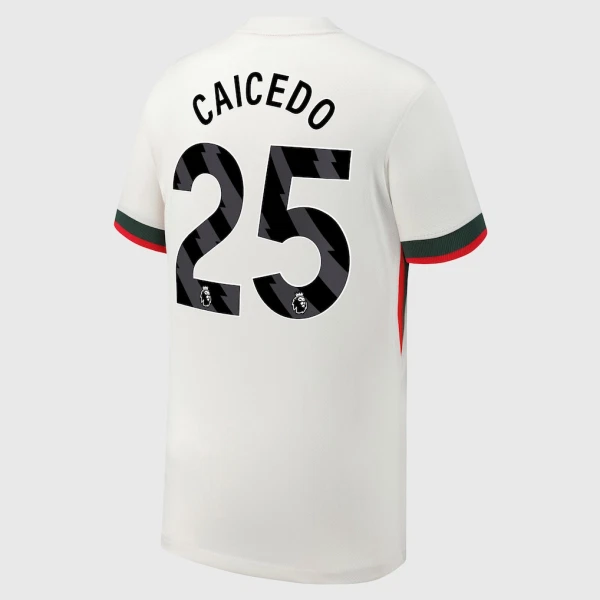 Günstige Chelsea Caicedo 25 Herrentrikot Auswärts 2025/26 Kurzarm